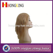 Afro Perruque indienne Remy cheveux perruque Lace Front fabriqué en Chine